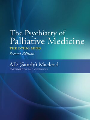 cover image of The Psychiatry of Palliative Medicine
